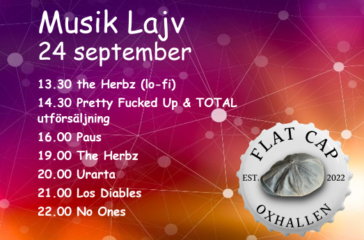 Event 24 september gäller