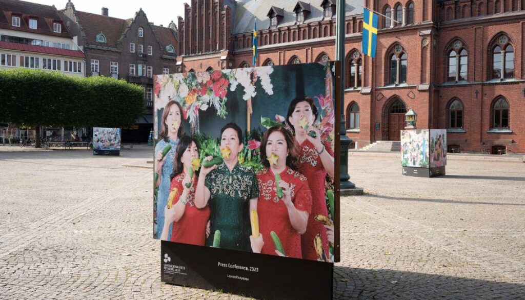 Landskrona Foto Festival 2024 Press Conference Leonard Suryajaya foto Jenny Nordquist